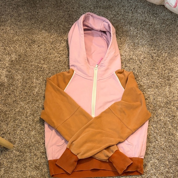 aerie Other - Aerie Pink and Brown Zip up sweatshirt